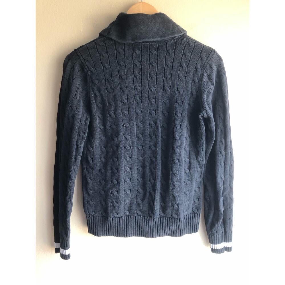 Lauren Ralph Lauren Womens Snap Button Sweater Black Size S/P - Picture 3 of 10